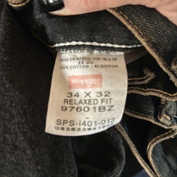 Wrangler (2 Pairs) Mens jeans 34" x 32L-read details - Picture 8 of 8